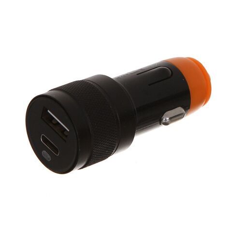 Автомобильное зарядное устройство Red Line, Tech AC-20, USB Type-C, 3 А, чер, УТ000021673