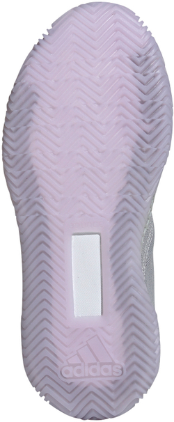 Женские Кроссовки теннисные Adidas Stycon Laceless W - grey two/cloud whie/purple tint