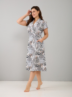 Халат Х-044/греция-мозаика