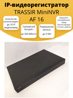 IP-видеорегистратор TRASSIR MiniNVR AF 16