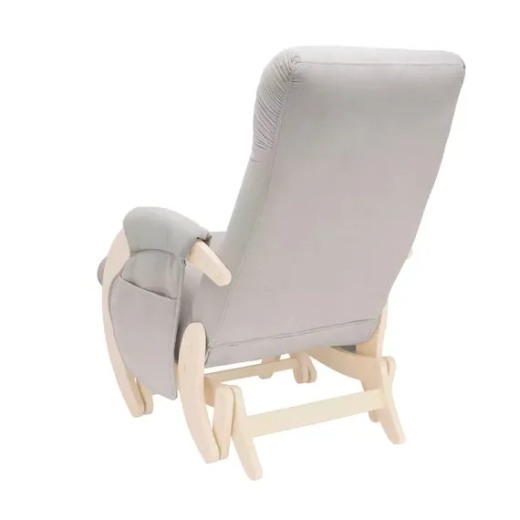 Кресло-глайдер Milli Smile Дуб Шампань  V51 Grey