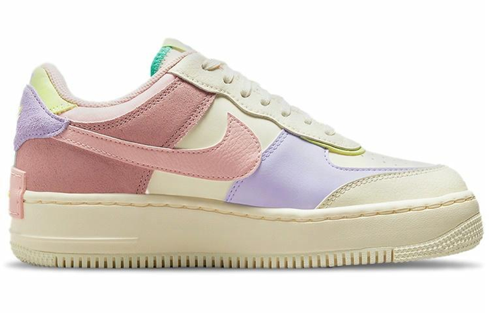 Кроссовки Nike Air Force 1 Low Shadow "Cashmere" (Женская размерная сетка)