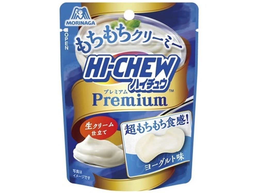 Конфеты жевательные Hi-Chew Premium со вкусом йогурта, Morinaga, 32г