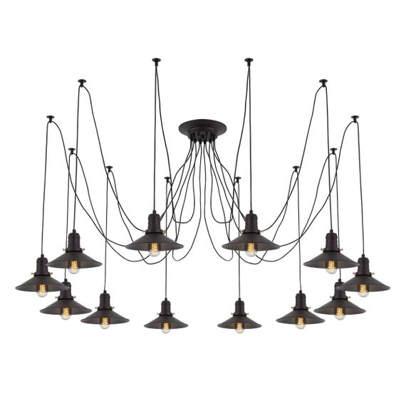 Подвесная люстра Citilux Эдисон CL451122