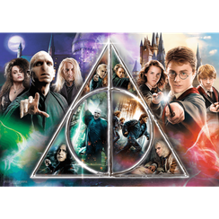 Puzzle "1000" - The Deathly Hallows / Warner Harry Potter
