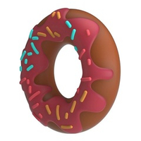 Эрекционное кольцо в форме пончика Pretty Love Super Donut Berry BI-210344-1