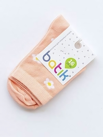 Носки д/девочки TL228 персиковый р.18 (Батик), 1 шт.