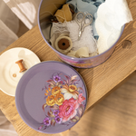 Баночка жестяная для хранения большая