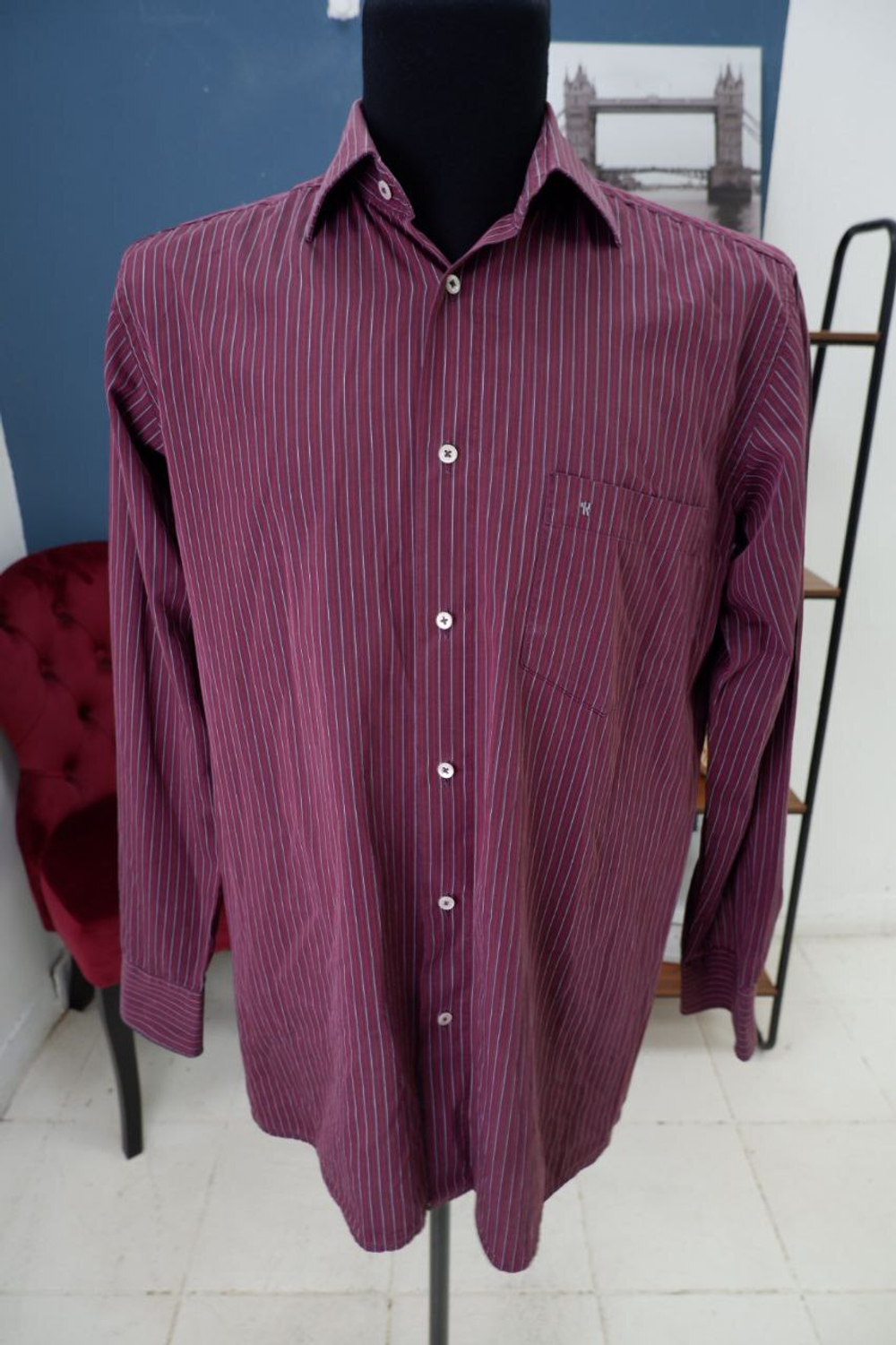 Рубашка Kenner в полоску 48 размер