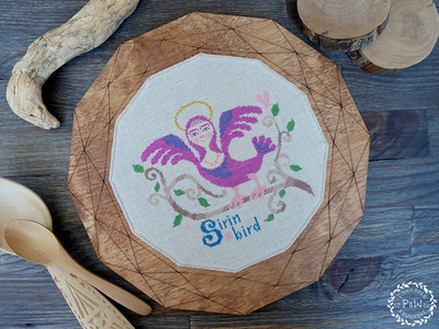 Пришивная рамочка для оформления вышивки "Додекагон"