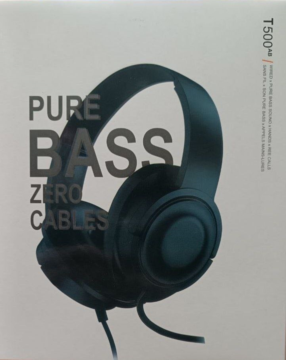 Наушники PURE Bass T500AB