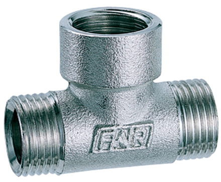 Тройник FAR, (НР-ВР-НР) 1/2", хром.