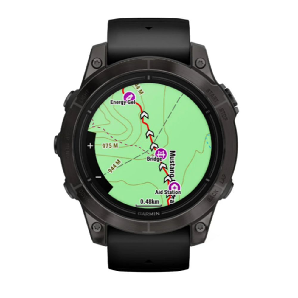 Умные часы Garmin Epix Pro (Gen 2) Sapphire Edition 47 мм Carbon Grey Titanium DLC