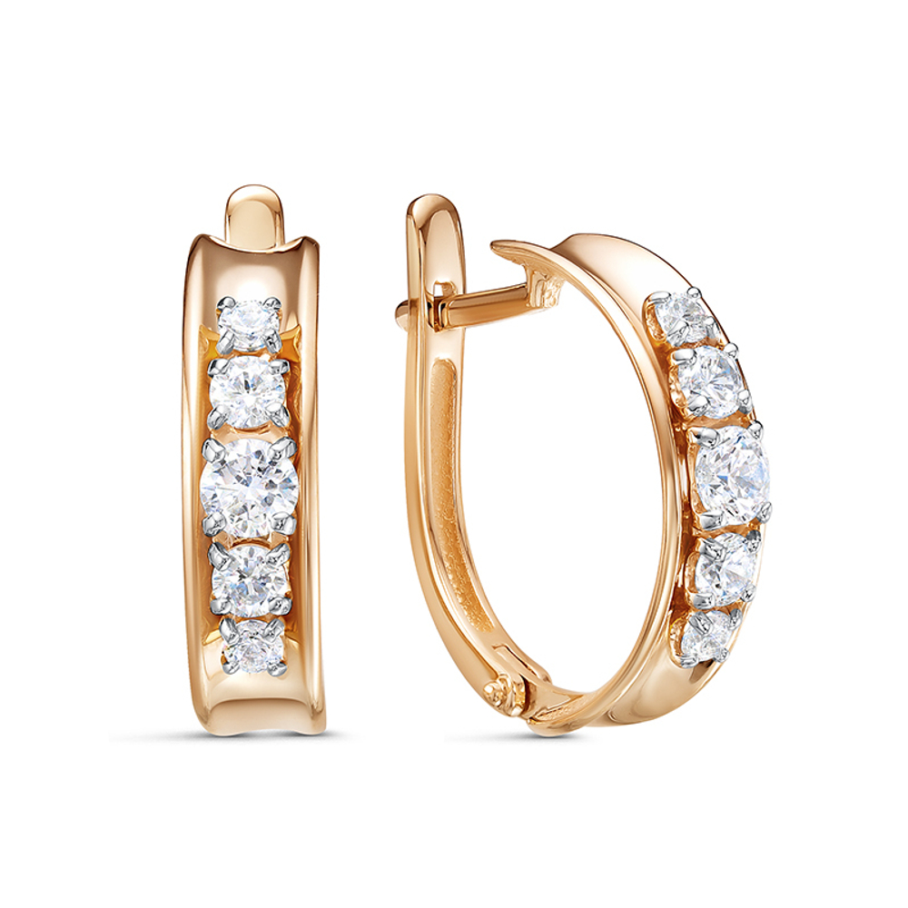 Серьги из золота 585 пробы