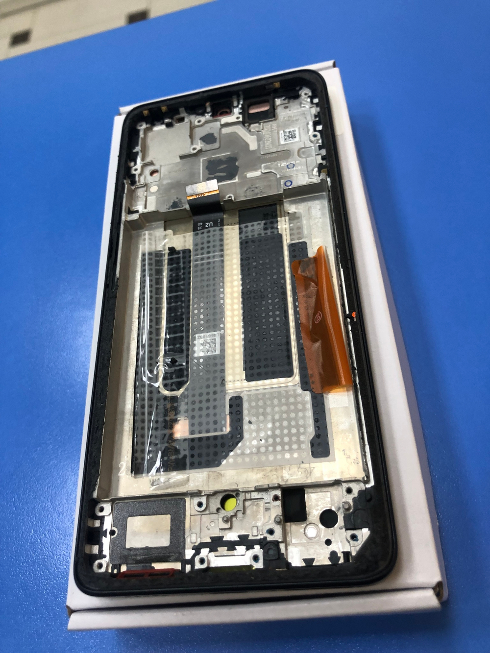 Дисплей в сборе с тачскрином и рамкой, черный, для Xiaomi Redmi Not 13 Pro Plus, Оригинал