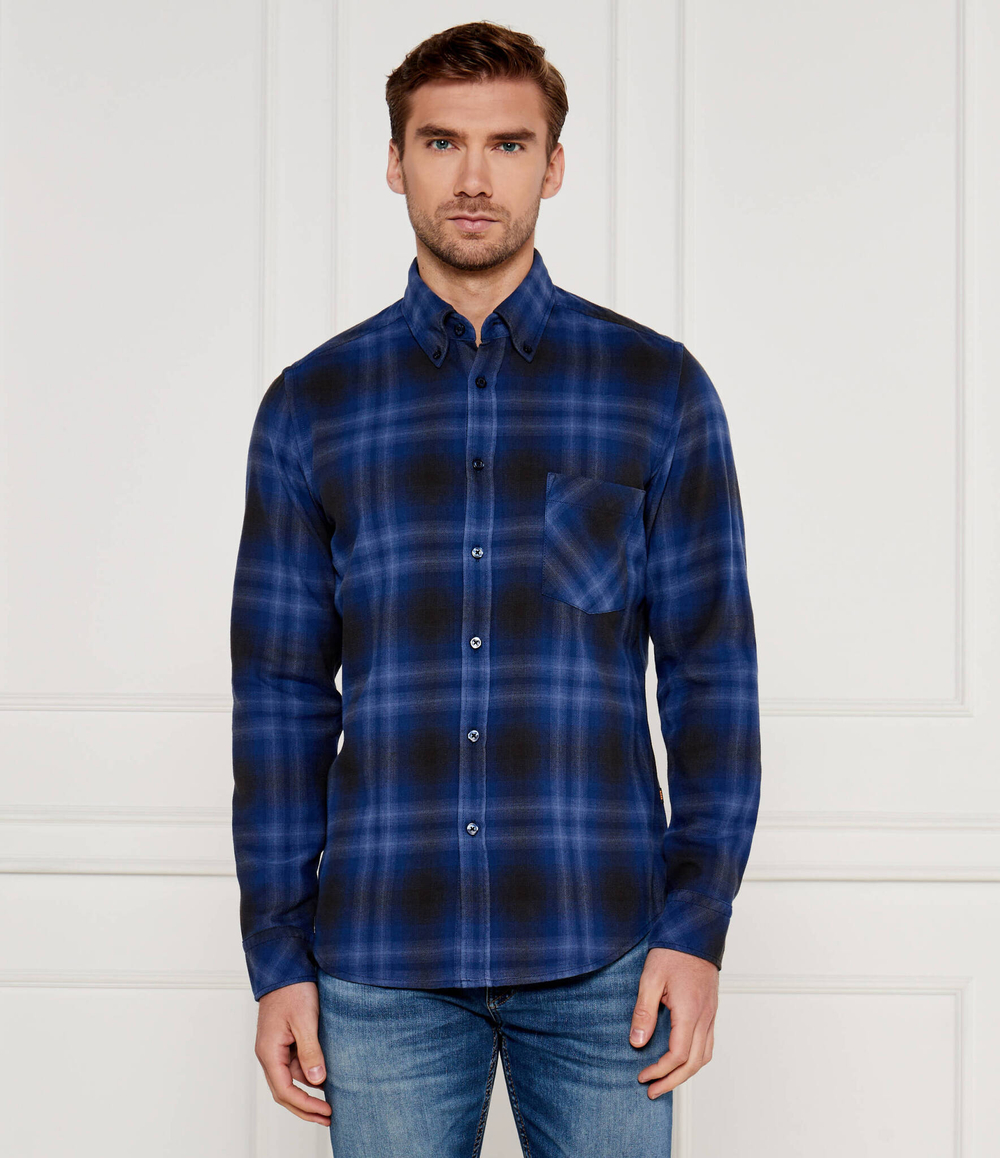 Рубашка Rickert_M BOSS ORANGE - темно-синий(50524875)