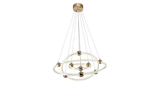 Светильник подвесной, ZORTES AURALIA ZRS.57790.141 Цвет-Золото