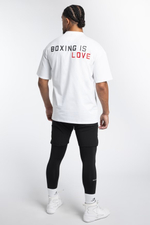 Футболка BOXRAW Boxing Is Love белая