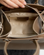 Сумка 520 03 тауп темный