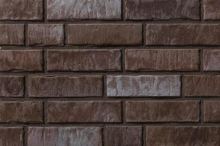 Stroeher - 359 kohlenglanz, Zeitlos, состаренная поверхность, ручная формовка, 240x71x14 - Клинкерная плитка для фасада и внутренней отделки