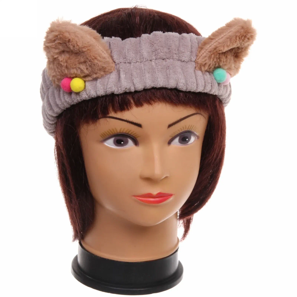 Повязка на голову «Кокетка - Кошечка», микс 6 цветов, 20*6см