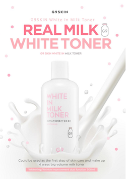Berrisom G9 White In Milk Toner осветляющий тонер с молочными протеинами