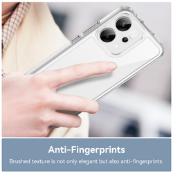 Противоударный чехол для OPPO Reno 14 Глобал и Reno 14F, усиленные прозрачные защитные рамки