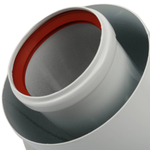 Коаксиальный дымоход STOUT 60х100 для газовых котлов BAXI и VIESSMANN (850 мм)