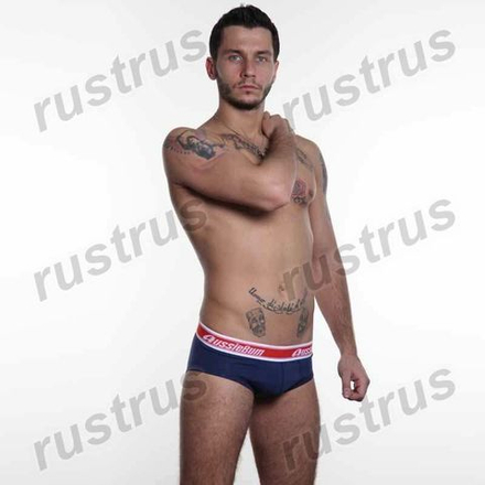 Мужские трусы брифы темно-синие Aussiebum AB00131