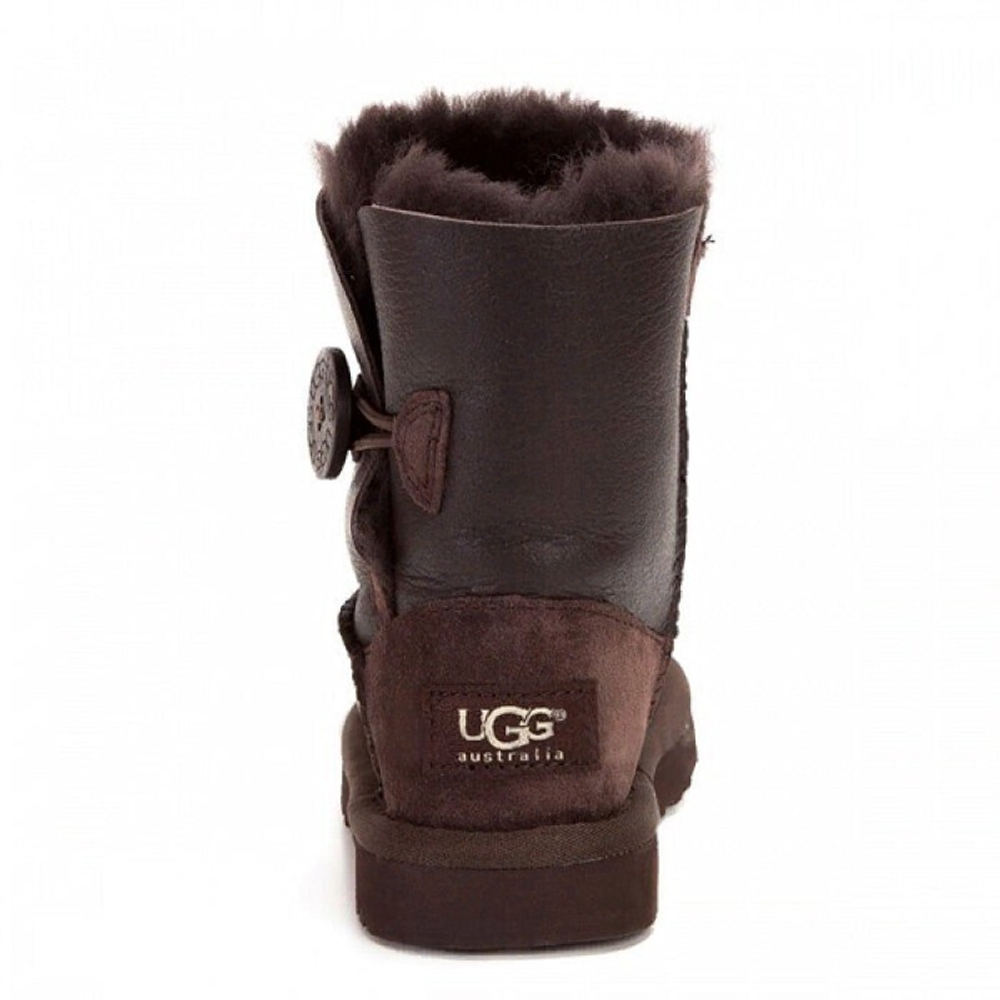 Угги Kids Bailey Button Metallic Chocolate