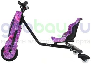 Электро Дрифт-карт IKINGI Drift Cart P2 250W (36V/4.4Ah) - Фиолетовый Космос фото №4