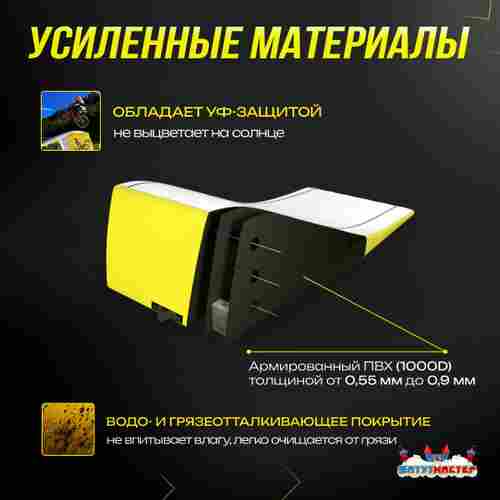 Надувная подушка «BikeAir» для байк-трюков и прыжков, 8,5×4×2,5 м