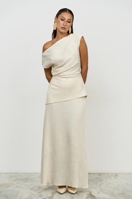 Юбка шелк креш