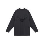 YEEZY x Gap x Balenciaga, футболка с длинным рукавом, темно-серый