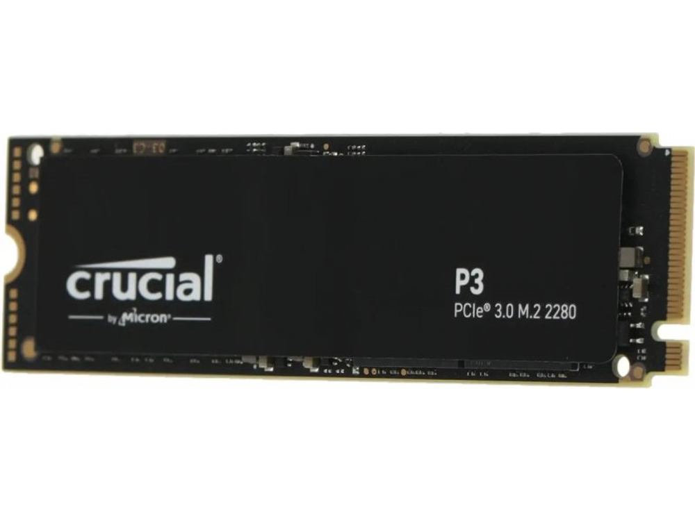 SSD накопитель Crucial P3 4ТБ, M.2 2280, PCIe 3.0 x4, NVMe [CT4000P3SSD8]