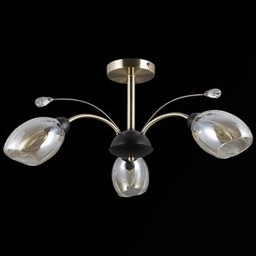 Люстра потолочная ILLUMICO E14 IL9737-3CSQ-29 BK AB