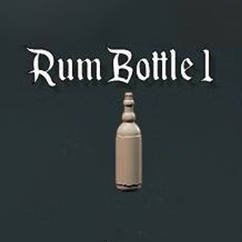 Бутылка рома 1