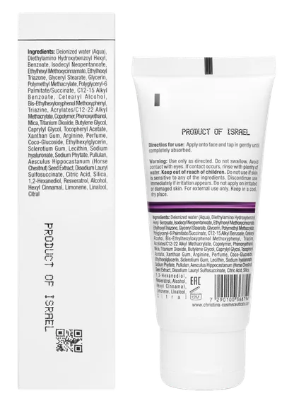 Легкий защитный дневной крем spf50