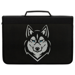 Папка на молнии BRAUBERG А4 с ручкой с органайзером 1 отделение "Husky" (2 штуки в упаковке)