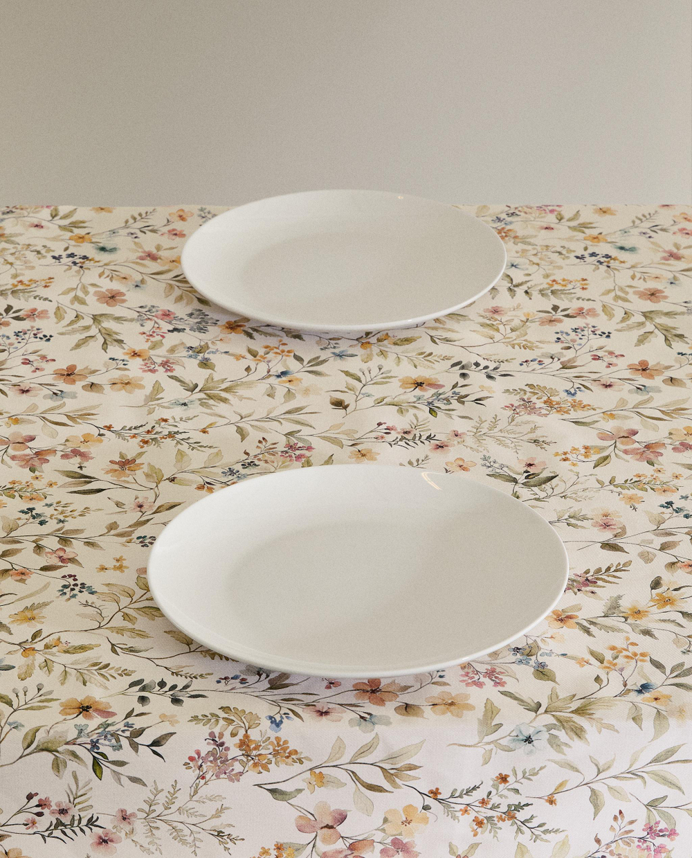 Zara Home скатерть из хлопка, цветочный мотив, 150 150 см · 5298/021