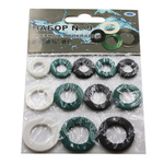 Рем. набор (цветные прокладки, силикон + резина) № 9  ZOX