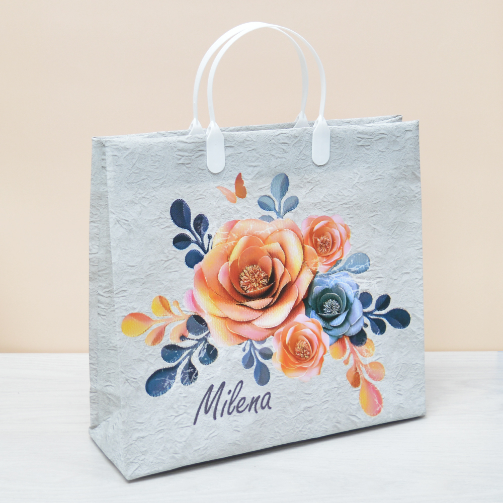 Пакет 30*30+10см из мягкого пластика "Милена"