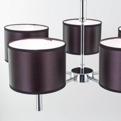 Citilux Аврора CL463151 Люстра с чёрными абажурами