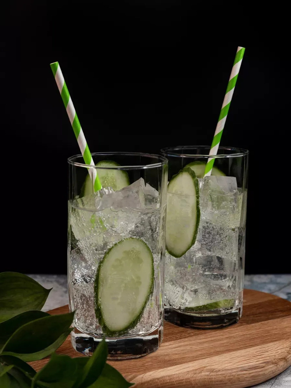 Набор изогнутых бокалов для воды, 450 мл, 6 шт. прозрачные