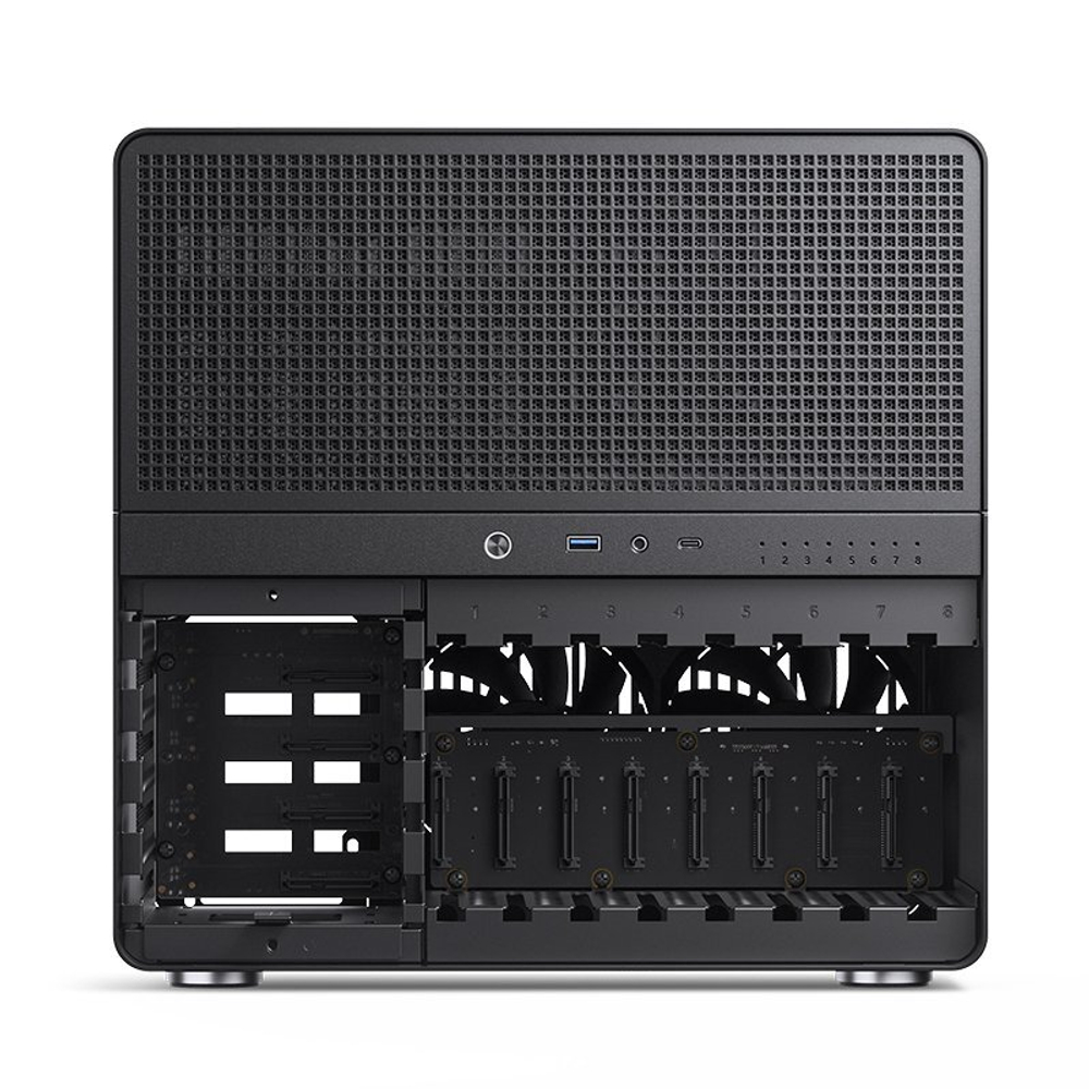 Корпус JONSBO N5, ITX, MATX, ATX, E-ATX, XL-ATX, черный (без БП)