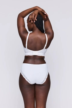 PRIMADONNA SALERNO Трусы с высокой талией, белый