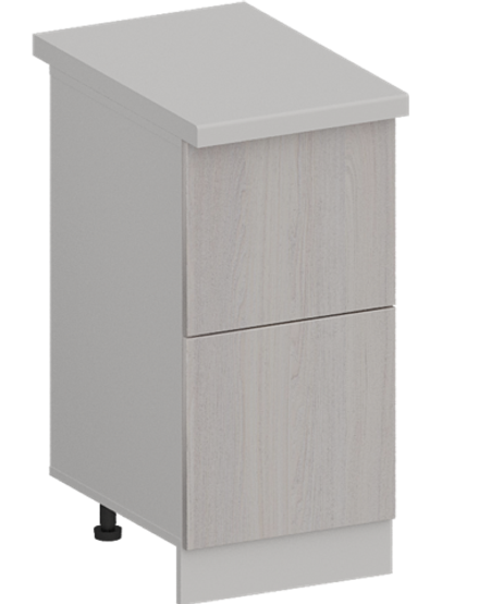 Кухня Модуль ШН2Я 400 Графит / Анкор