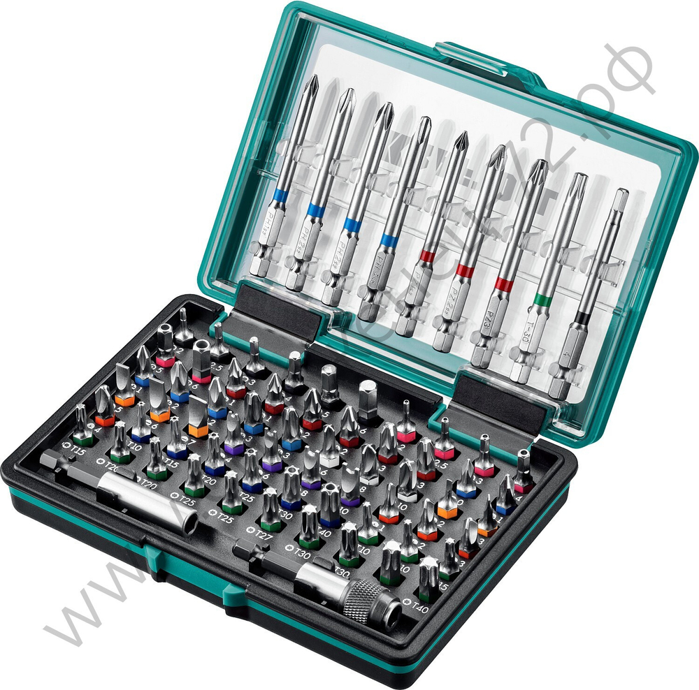 KRAFTOOL C-Drive 71 71 шт, Набор многофункциональных бит (26067-H71)