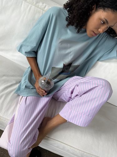 Лёгкие брюки прямого кроя