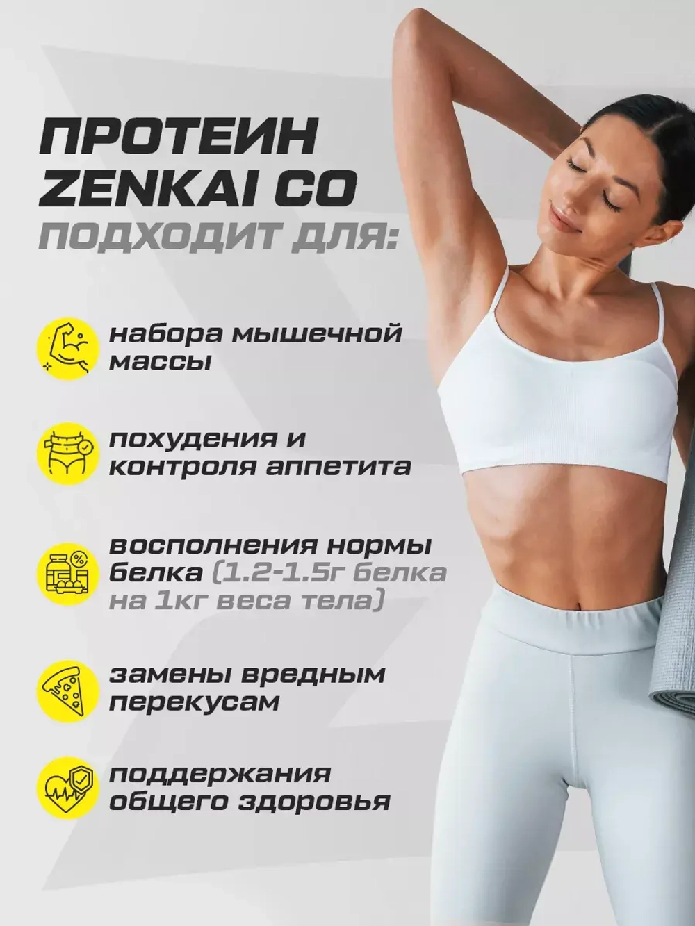Протеин сывороточный, Protein Whey, 28 порций Клубника